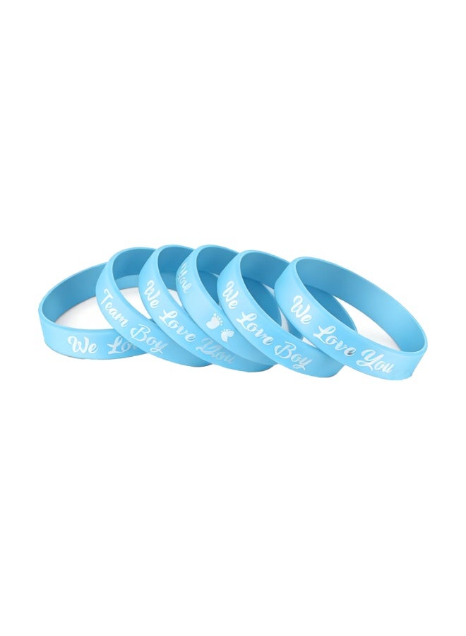 20pcs Boy Or Girl Gender Reveal Party Wristbands Boy Girl Bracelets For Team Welcome Baby Shower Gender Reveal Party Decor - Image 2